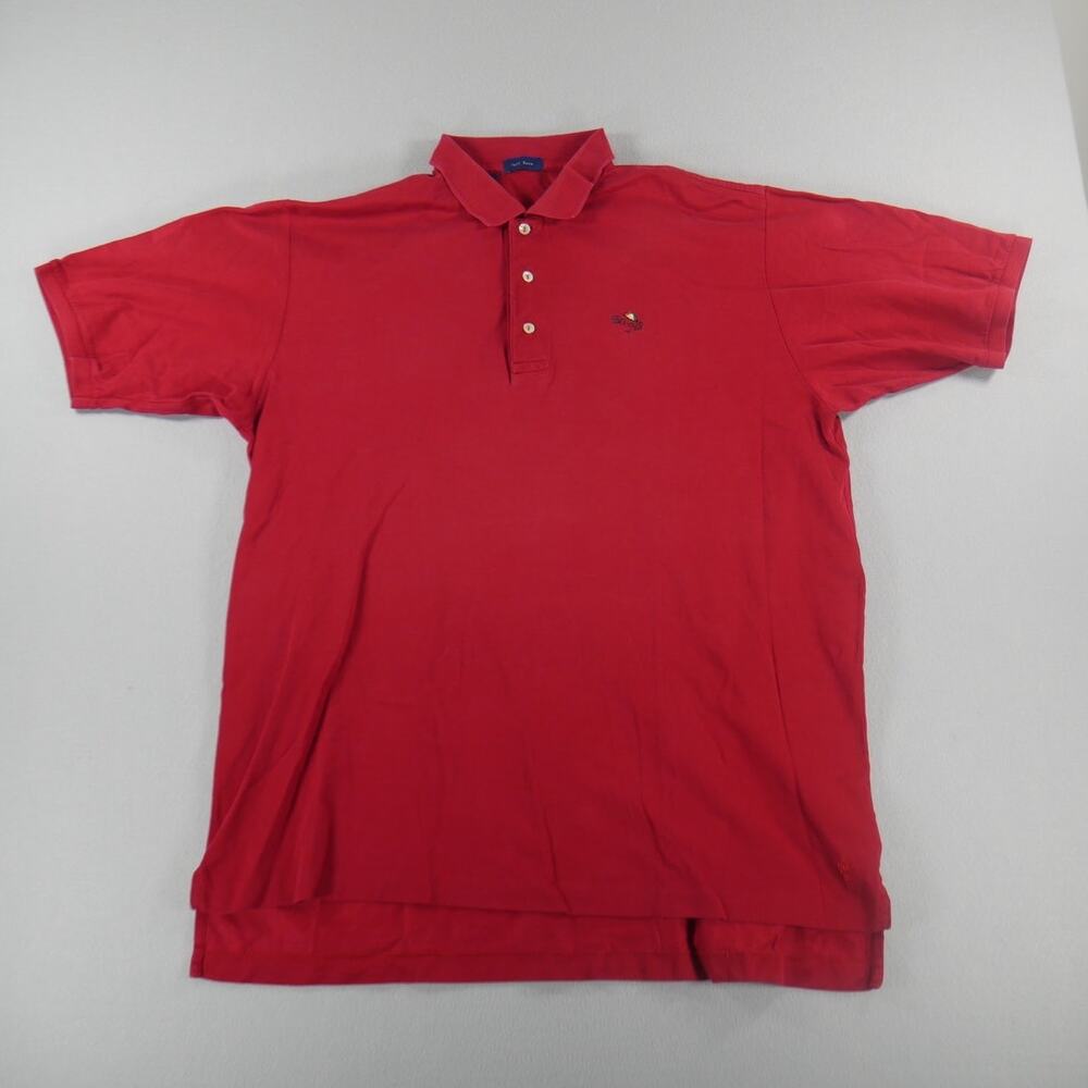 Jeff Rose Bay HIll Golf Polo Mens Size XL Made In Italy PGA Florida Preppy
